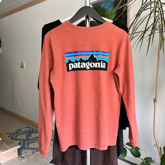 Patagonia Tops - Patagonia P-6 Logo Responsibili-Tee Long Sleeve Shirt